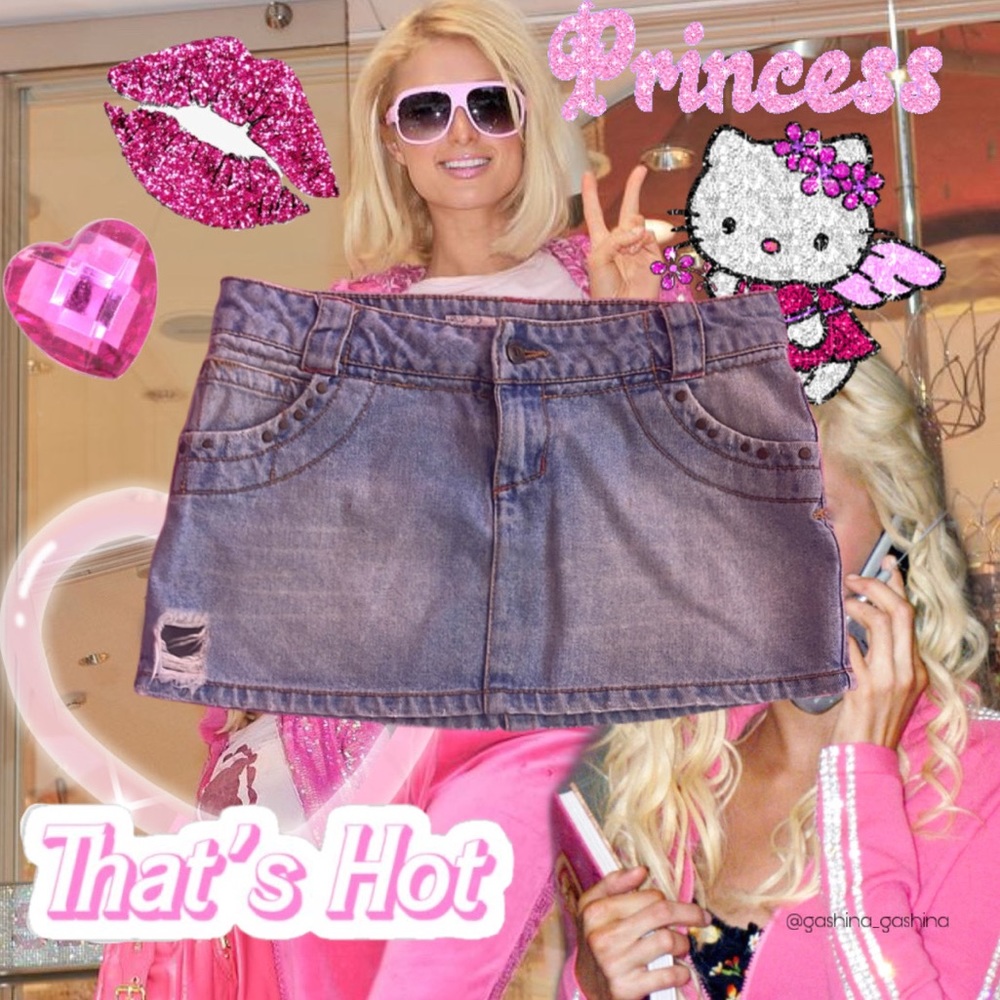 *SOLD*💖Y2K denim mini skirt💖